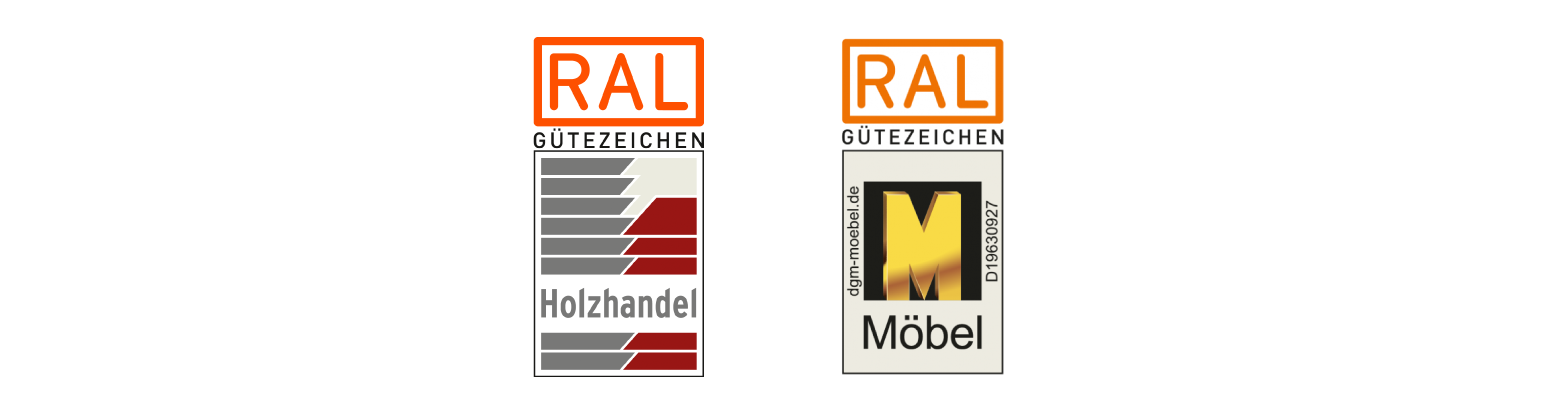 Abbildung verschiedener Gütezeichen.
